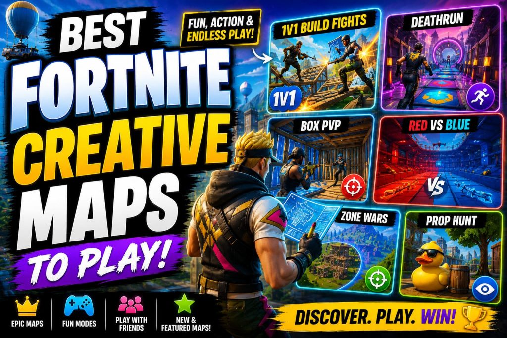 Best Fortnite Creative Maps to Play Best Fortnite Creative Maps to Play